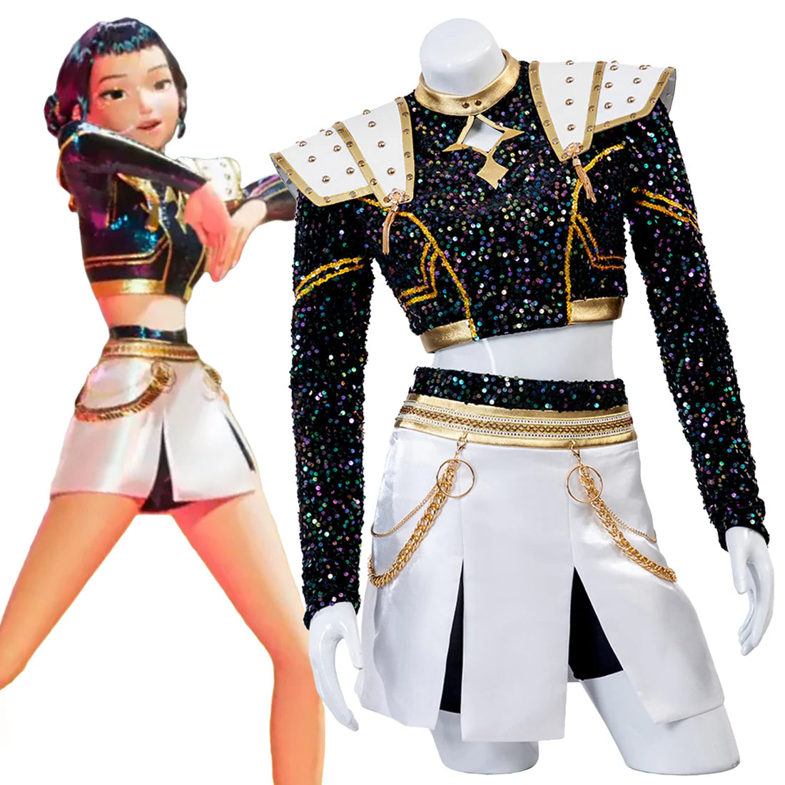 Huntrix Zoey (KPop Demon Hunters) - Adult Costume