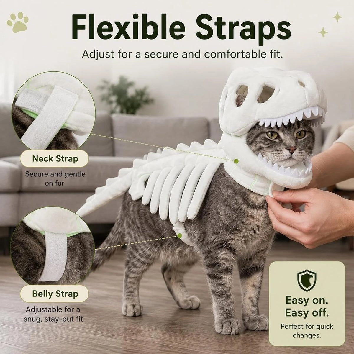 Dinosaur Skeleton - Pet Costume