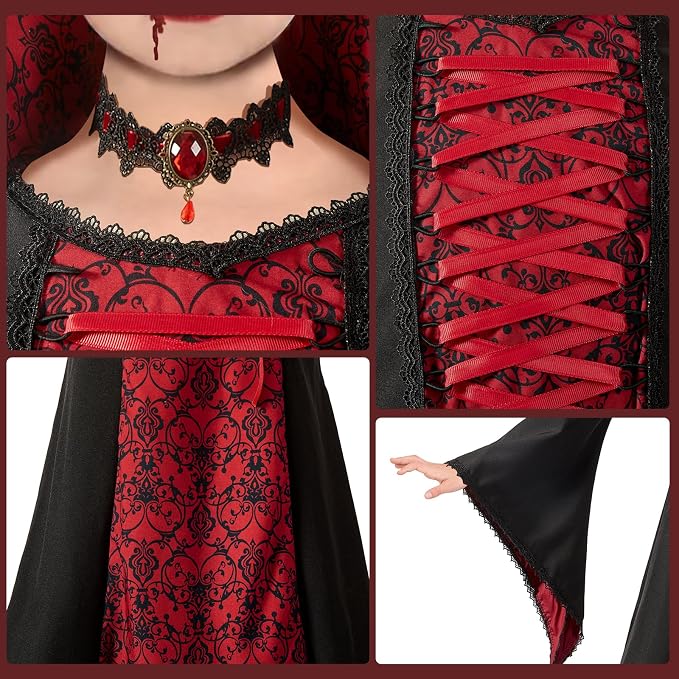 Vampire Girl - Kid's Dress Costume