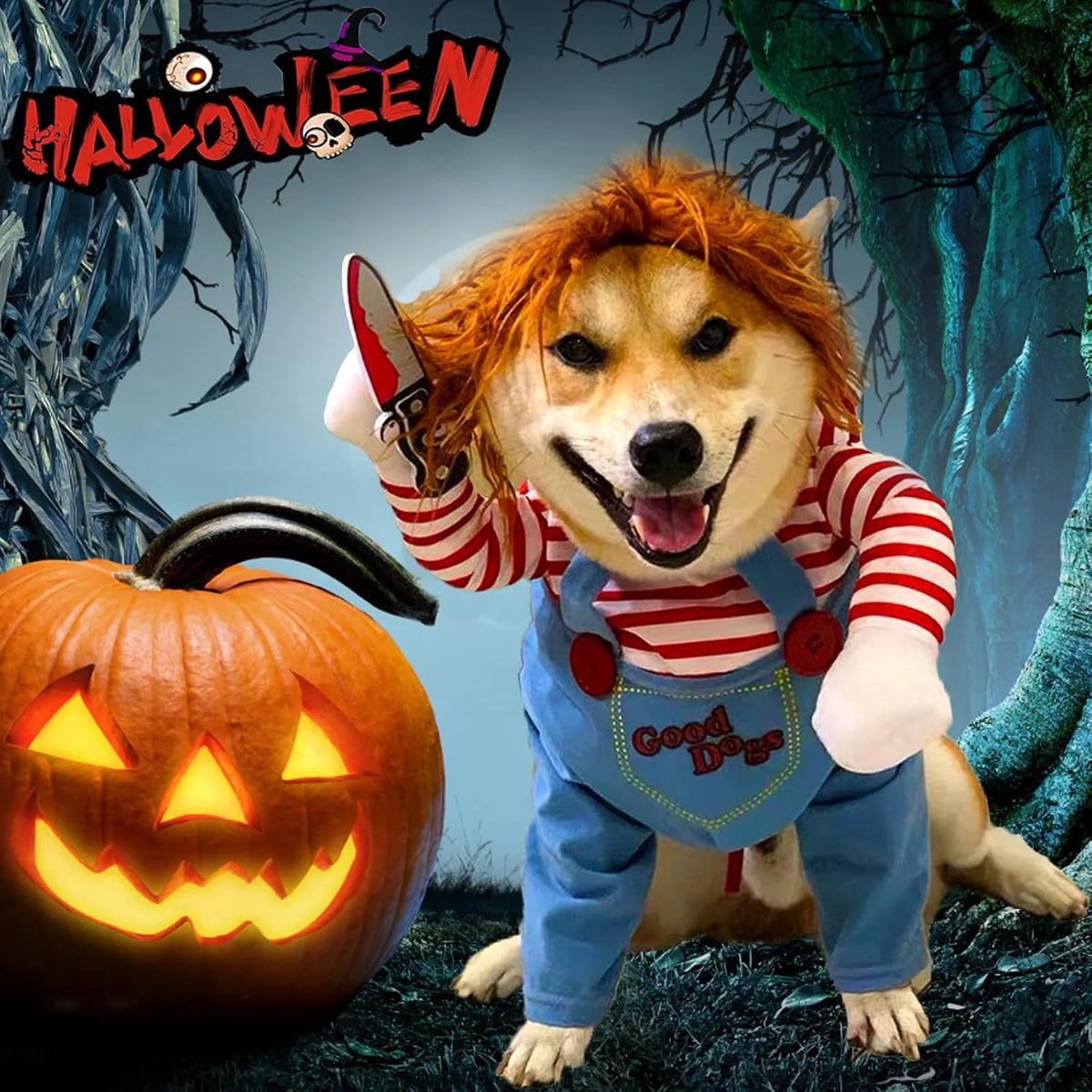 Deadly Doll Chucky - Dog Costume