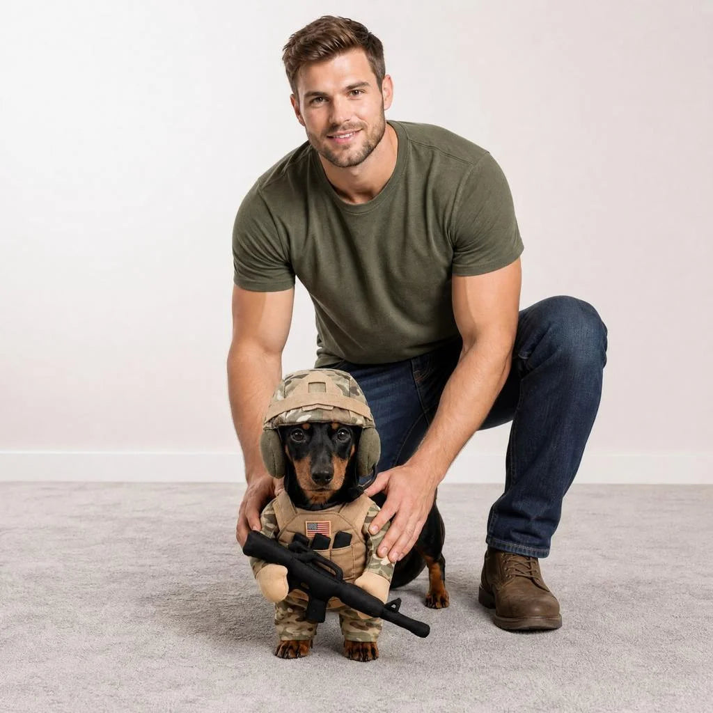 Tactical Soldier - Dog Costume