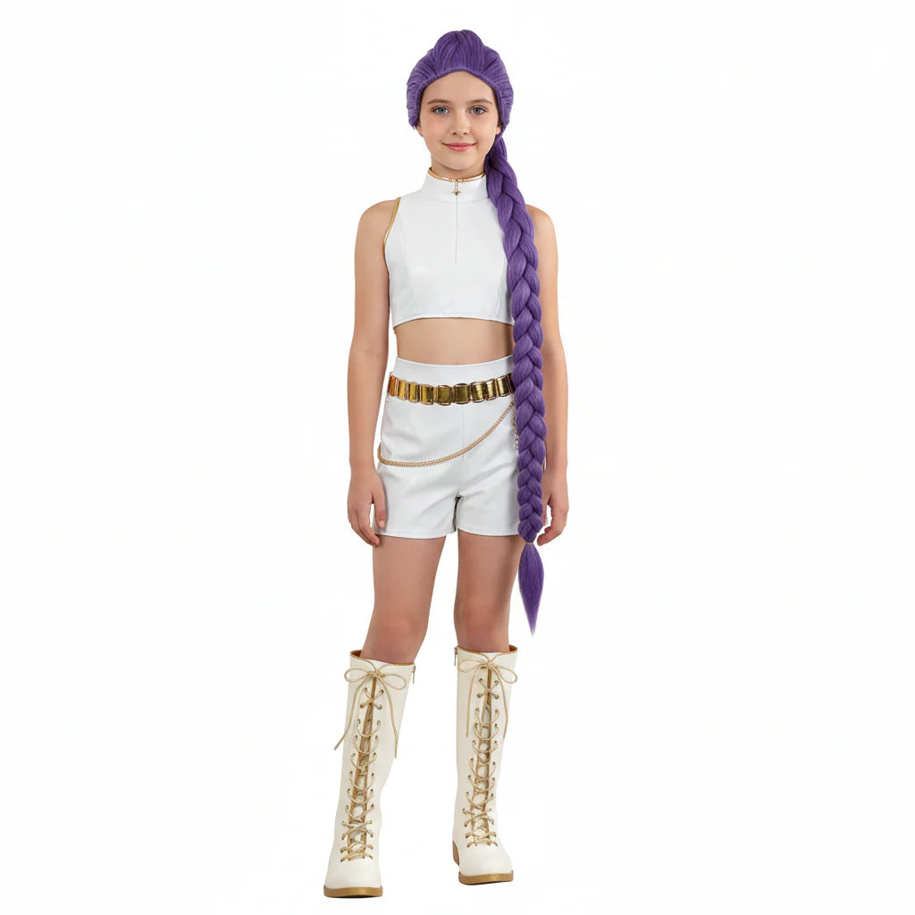 Rumi (KPop Demon Hunters) - Kid's White Costume