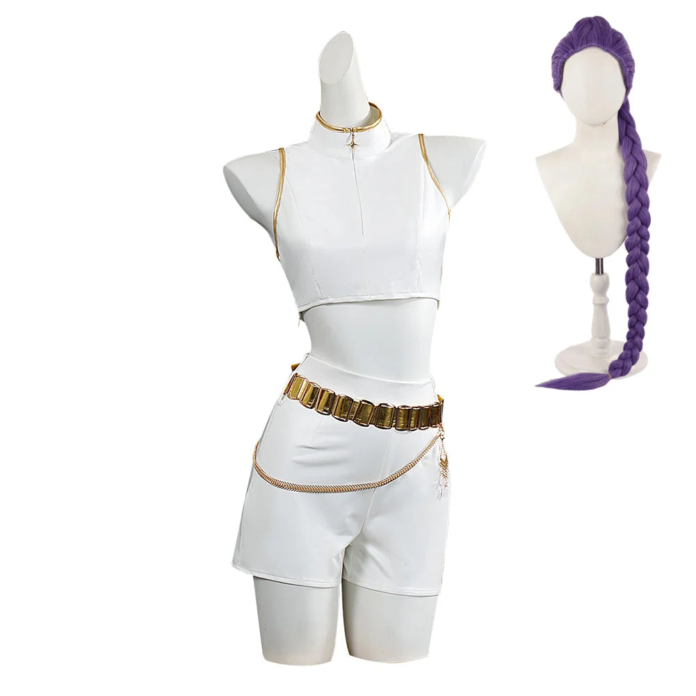 Rumi (KPop Demon Hunters) - Adult White Costume