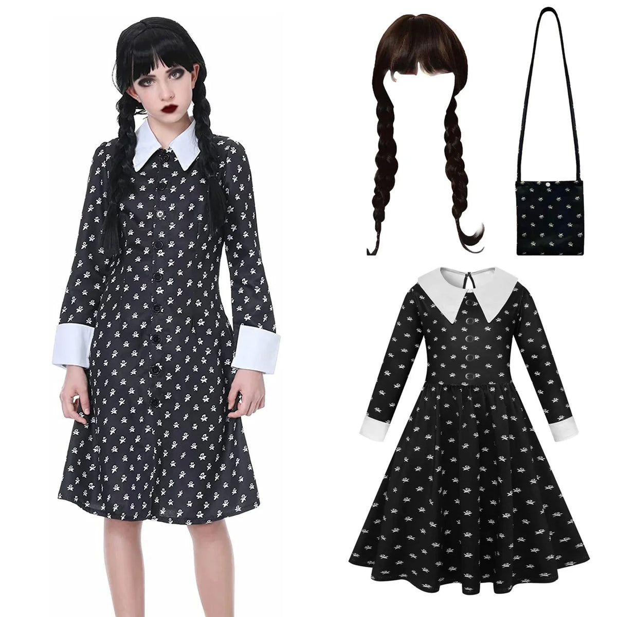 Wednesday Addams - Kid's Costume