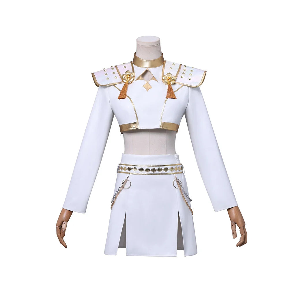 Zoey (KPop Demon Hunters) - Adult White Costume