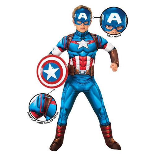 Captain America - Kid's Costume