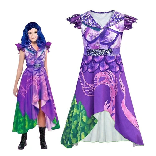 Mal (Descendants) - Kid's Dress Costume