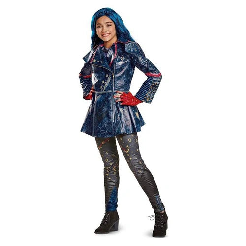 Evie (Descendants) - Kid's Blue Costume