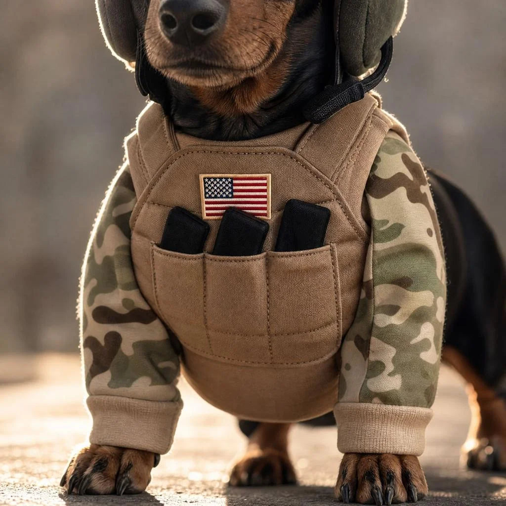 Tactical Soldier - Dog Costume