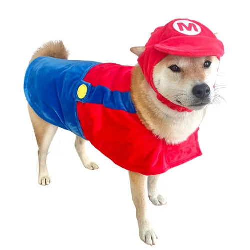 Mario - Dog Costume