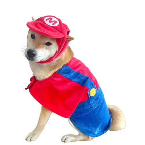 Mario - Dog Costume