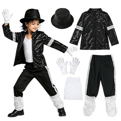 Michael Jackson - Kid's Costume (black)