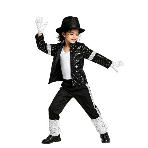 Michael Jackson - Kid's Costume (black)