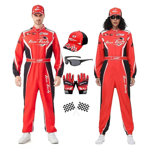 Racing Driver F1 - Adult Red Costume