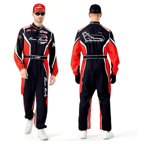 Racing Driver F1 - Adult Black Costume