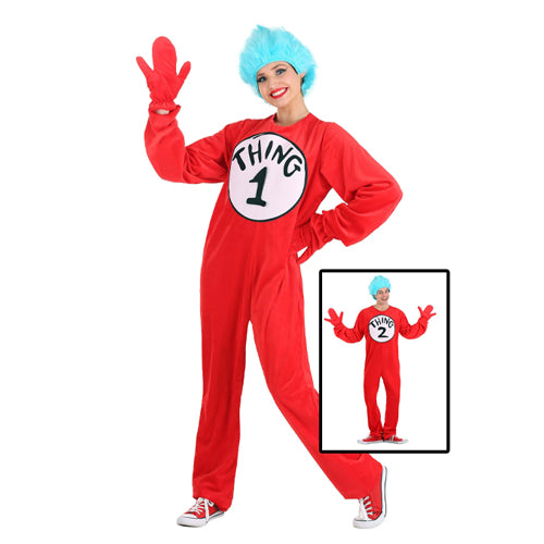 Thing 1 & Thing 2 (The Cat in the Hat) - Adult Costume